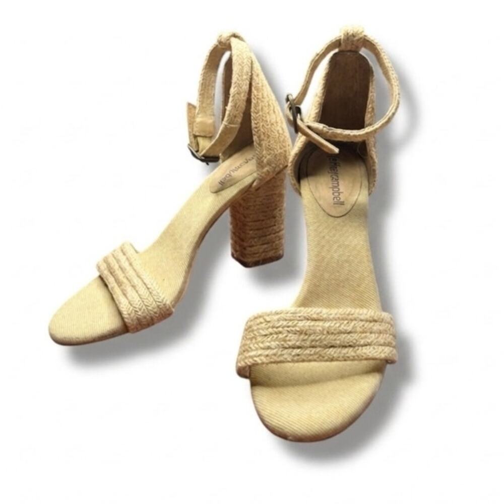 Jeffrey Campbell Rowboat Block Heel Sandal size 6.5 - Picture 2 of 9